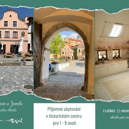 Apartman U Zamku Jindřichŭv Hradec Kültér fotó